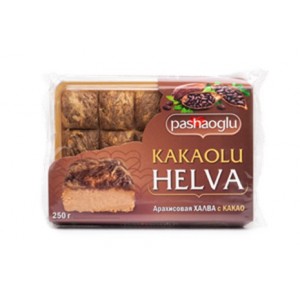 Халва арахисовая с какао Pashaoglu 250 г (ВБ)