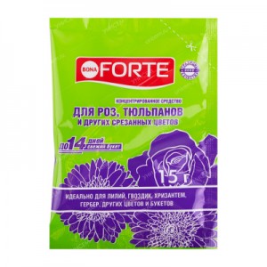 Удобрение Bona Forte/Бона Форте для сохранения свежести срезанных цветов 100гр