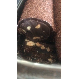 Рахат-Лукум 15 Мега брауни с орехово-шок пастой с фундук в кокосовой стружке и какао (2,5) (ВБ)