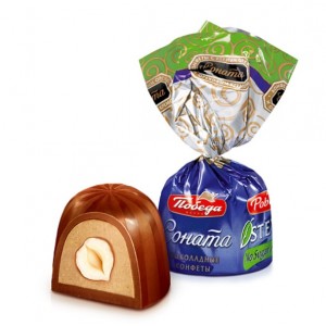 Конфеты шоколадные Соната с лес.ор. без сахара