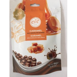 Драже ELIT KARAMEL карамель в молочном шоколаде 125гр (Турция)