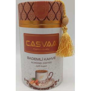 Кофе молотый CASVAA Турецкий кофе с миндалем 250гр BADEMLI TURK KAHVESI (Турция)