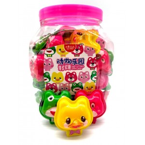 Жевательная конфета DEER DADA Зоопарк со вкусом клубники 18гр (Китай)