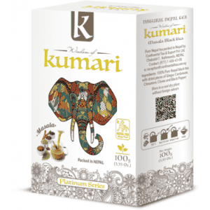 Чай черный листовой Kumari Masala Tea/Мудрость Кумари Масала 100гр (уп)