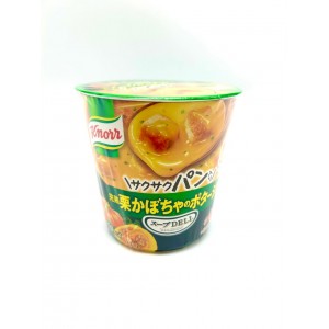 Суп-пюре б/п Аджиномото Тыквенный с Каштаном и Сырными гренками Ajinomoto Knorr 38,2г (стакан)