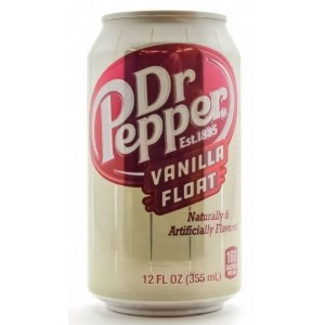 Напиток газированный б/алк Др.Пеппер Ванилла Флот 355мл