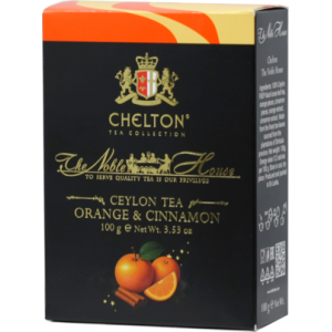Чай черный Chelton/Челтон БЛАГОРОДНЫЙ ДОМ Апельсин коррица 100гр