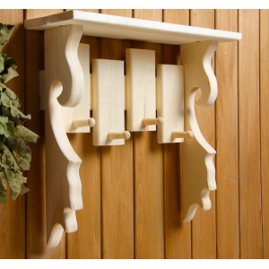 Вешалка ЛИПА "Добропаровъ" 4 крючка 1635787