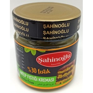 Крем-паста SAHINOGLU фисташковая 220гр FISTIK KREMASI (Турция)
