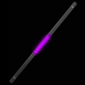 Светящаяся соломинка (трубочка для питья) "Розовая" 21x0,6x0,6см
