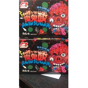 Леденцы LUXING Монстр взрывная кислота со вкусом Арбуза 22гр (Китай) 1/20шт