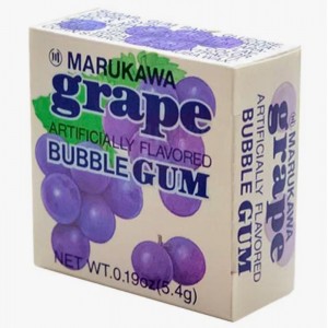Жевательная резинка Marukawa Виноград шары 5,4г (0118)