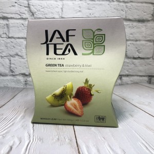 Чай зеленый Джаф Клубника Киви/JAF TEA Strawberry&Kiwi 25пак ***