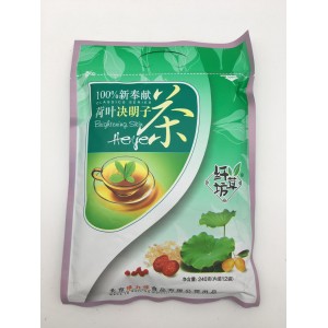 Чай травяной зеленый лечебный из лотосового листа 20гр ПО ШТУЧНО (Китай)