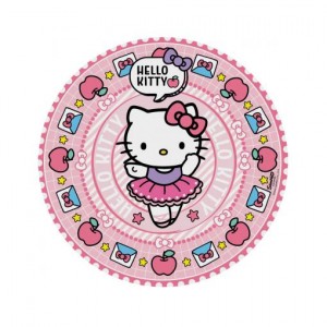 Тарелки "Hello Kitty" (18см) 6 шт.