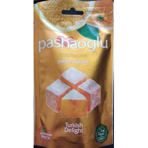 Лукум (кубики) с цедрой апельсина 150гр PASHAOGLU Крым (ВБ)