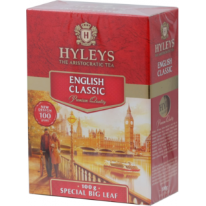 Чай черный крупнолистовой ХЭЙЛИС/HYLEYS АНГЛИЙСКИЙ КЛАССИЧЕСКИЙ 100гр 4607807010032