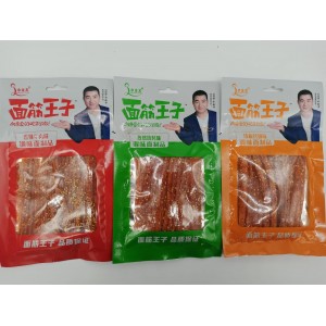 Снеки соевая закуска Депутат О со вкусом куринных крылышек (св.оранжевый) 76гр (Китай)