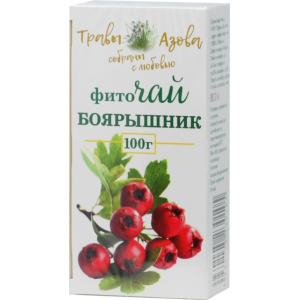 Фито-чай Травы Азова боярышник 100гр