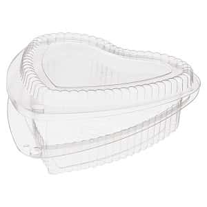 Тортница - ракушка в форме сердца на 0,3кг ТС-075