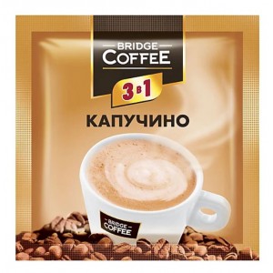 Кофейный напиток Bridge Coffee 3 в 1 Капучино 20гр