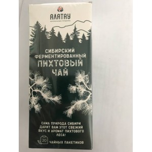 Чай травяной Сибирский ферментированный Пихтовый 20пак (Алатау)