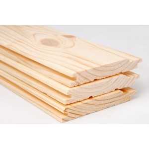 Евровагонка СОСНА (Штиль) 12,5х112х4000 сорт АВ WOOD