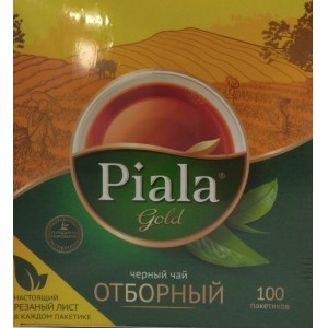 Чай черный Пиала Gold отборный 100пак (казахстан)
