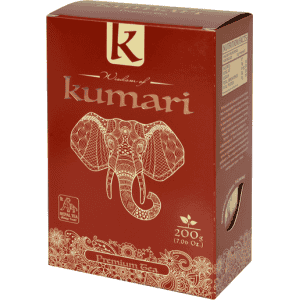 Чай черный крупнолистовой Kumari Premium Tea Pekoe/Кумари Премиум крупнолистовой 200гр (уп)
