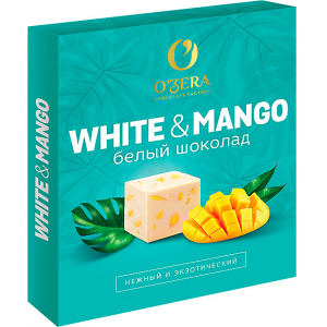 Шоколад «OZera» белый с манго 90г