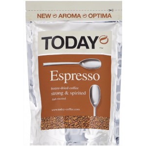 Кофе растворимый Today Espresso 75гр (м/у)