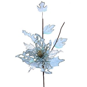 Цветок искусственный Пуансеттия L30 W9 H55см 262272