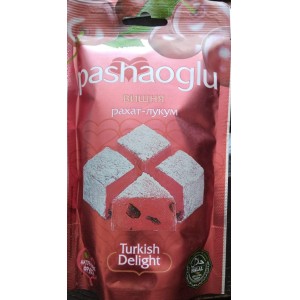 Лукум (кубики) вишня 150гр PASHAOGLU Крым (ВБ)
