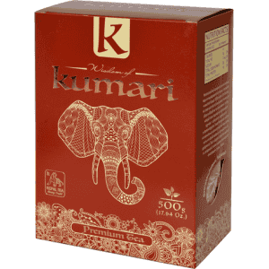 Чай черный крупнолистовой Kumari Premium Tea Pekoe/Кумари Премиум крупнолистовой 500гр (уп)
