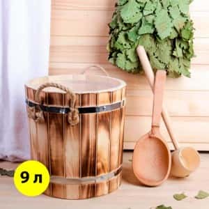 Запарник ЛИПА 9л с пласт. вставкой Термо "Добропаровъ"