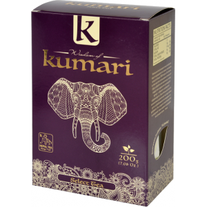 Чай черный среднелистовой Kumari Select Tea Fbop/Кумари отборный среднелистовой 100гр (уп)