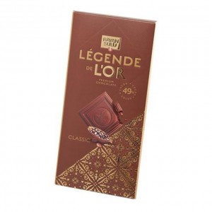 Шоколад молочный Legende de l'or Classic 49% какао 100гр BS