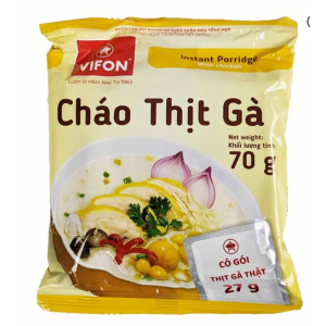 Каша рисовая б/п VIFON Chao Thit Ga со вкусом курицы 70гр