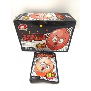 Леденцы LUXING SOUR CHANG взрывная кислота со вкусом КОЛЫ 22гр (Китай) 1/20шт