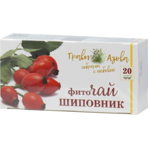 Фито-чай Травы Азова шиповник 20пак