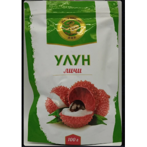 Чай зеленый Черный дракон Улун личи 100гр