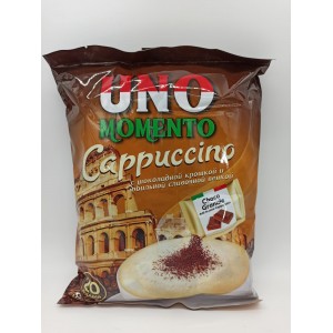 Кофе каппучино UNO MOMENTO с шоколад крошкой 25,5гр