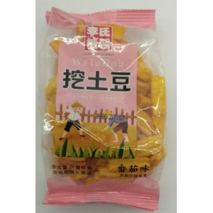 Чипсы LISHITANGCHAO WaTuDou вкус помидора (роз.уп) (Китай)