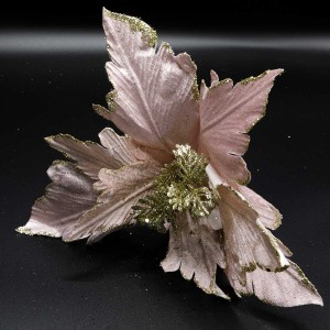 Украшение декоративное Лилия 25см розово-сиреневая HD2019-207