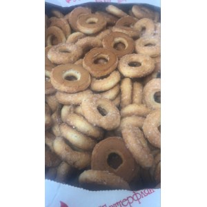 Печенье заварное Колечки с сахаром (1/1) (Батерфляй,Москва)