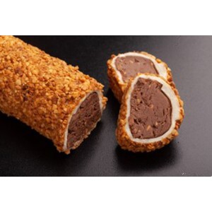 Лукум 6 Мега с орехово-шоколадной пастой с арахисом в дробленном арахисе (2,5кг) (ВБ)