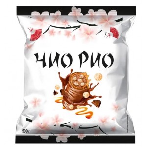 Конфеты «Чио Рио» с мягкой карамелью и хрустящими бисквитныими шариками (упаковка 0,5 кг)
