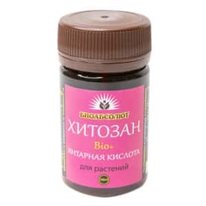 Регулятор роста Хитозан Bio+Янтарная кислота порошок 50мл (БиоТехнологии)