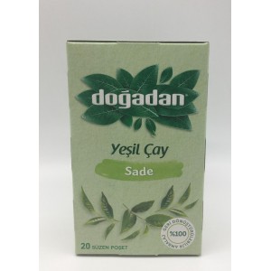 Чай зеленый DOGADAN YESIL CAY SADE 20 пакетиков Турция (1/12)