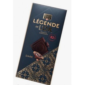 Шоколад горький Legende de l'or Dark 82% какао 100гр BS